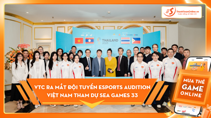 VTC ra mắt Đội tuyển Esports Audition Việt Nam tham dự SEA Games 33