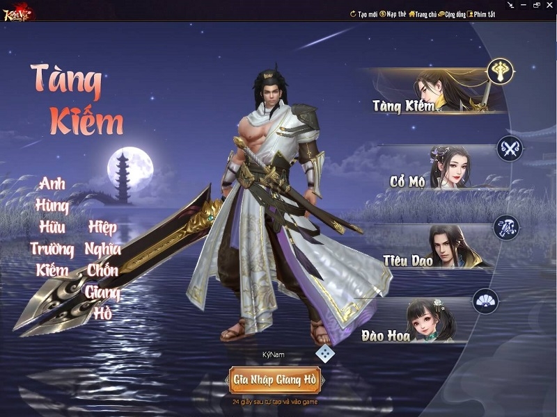 Top 5 game kiếm hiệp HOT nhất 2025! Mua thẻ nạp game Kiếm hiệp ở đâu nhận chiết khấu cao?