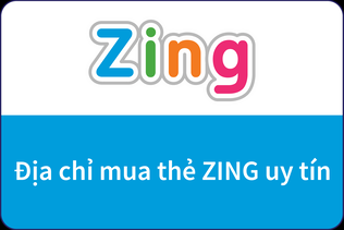 Top địa chỉ bán thẻ Zing uy tín