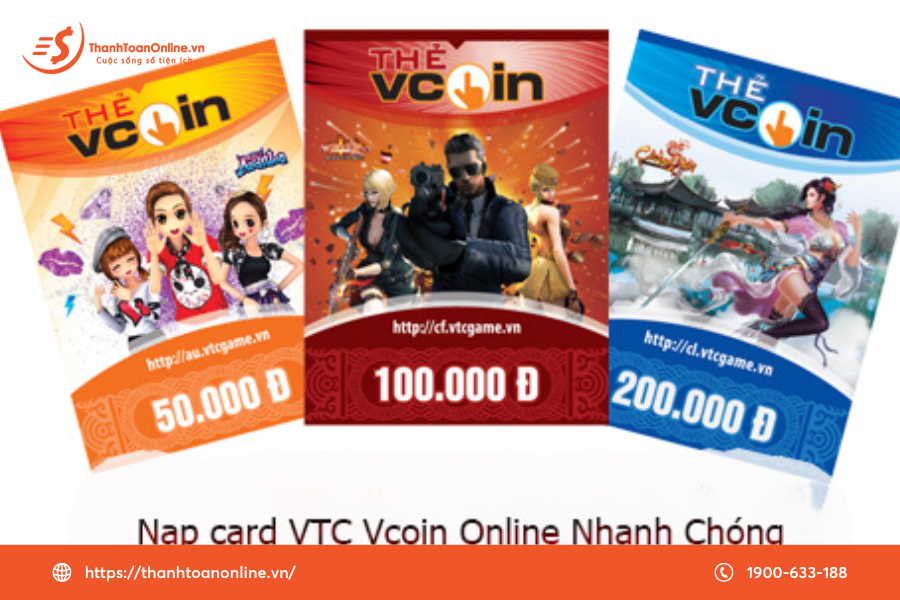 ​Thẻ Vcoin nạp game gì? Top 3 Địa chỉ nạp Vcoin uy tín nhất thị trường 