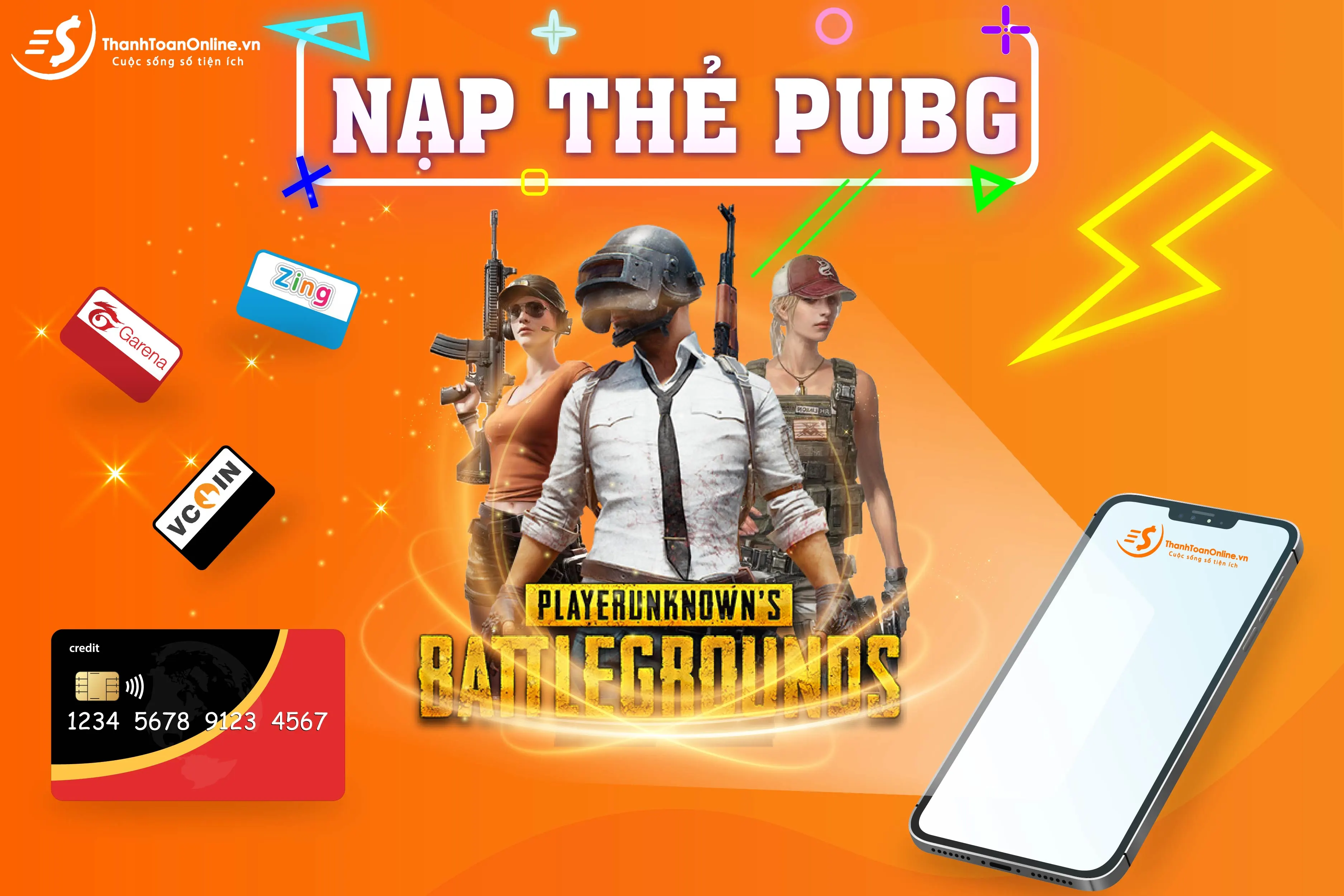 Địa chỉ nạp thẻ PUBG Mobile thuộc FPT IS bảo mật thông tin, chiết khấu cao nhất thị trường