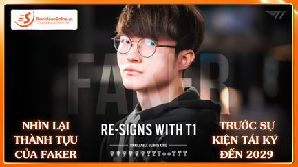 Nhìn lại thành tựu của Faker trước thềm sự kiện tái ký với T1 đến 2029